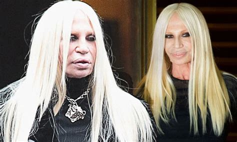 versace marketing director|donatella Versace without make up.